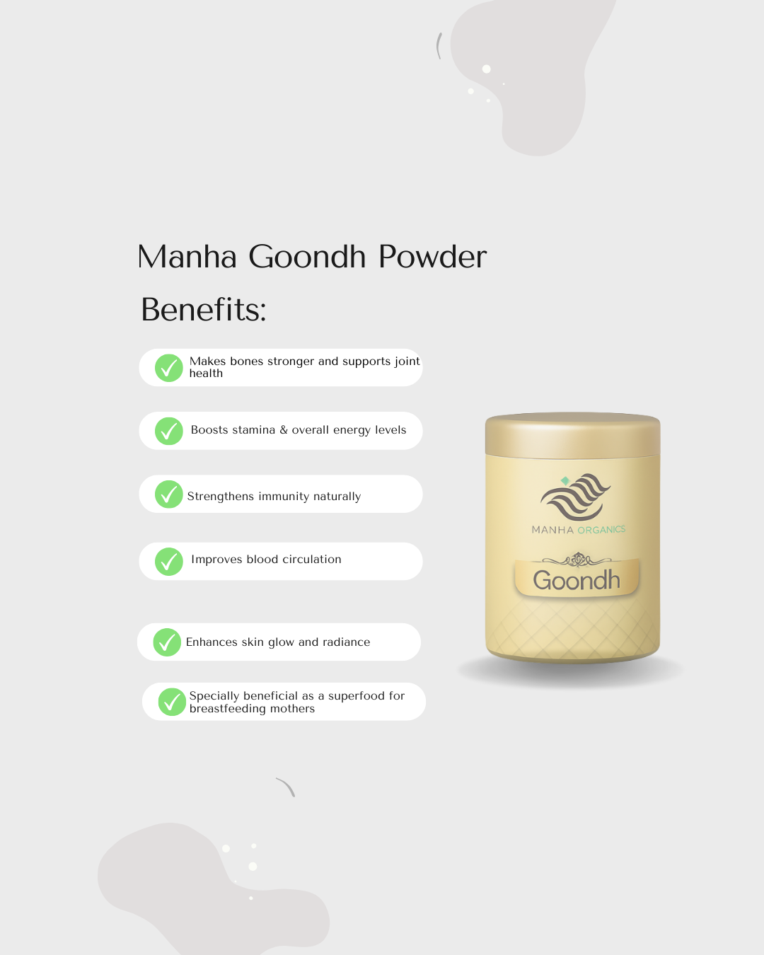 Manha Goondh Powder